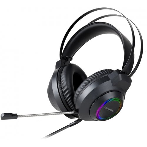 Наушники ColorWay BlazeCore RGB (CW-HPG03BK) Black купить в Украине: Киев, Днепр, Харьков, Одесса  | Низкая цена, отзывы, характеристики от TELEMART фото
