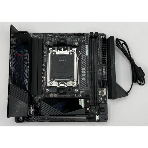 Материнська плата Gigabyte B850I AORUS PRO (sAM5, AMD B850) (Відновлено продавцем, 873572) купити в Україні: Київ, Львів, Хмельницький, Тернопіль, Івано-Франківськ | Перевірка сумісності, низька ціна, відгуки, характеристики від TELEMART фото