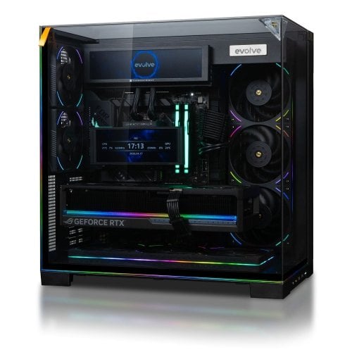 Комп'ютер EVOLVE UltraPart Vision Pro+ (EVUP-PVSNR995X3DN509-D596S2TBK) Black купити в Україні | Telemart фото