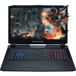 Ноутбук Dream Machines Clevo X1060-17 (X1060-17UA34) Black