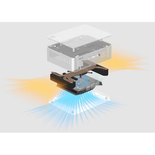 Неттоп Asus NUC 15 Pro+ RNUC15CRSU700002 (90AR00P3-M00040) Silver купить в Украине: Киев, Днепр, Харьков, Одесса  | Низкая цена, отзывы, характеристики от TELEMART фото