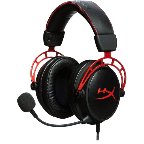 Уцінка навушники HyperX Cloud Alpha (4P5L1AM) Black/Red (Розкрита упаковка, 873775) купити в Україні: Київ, Львів, Хмельницький, Тернопіль, Івано-Франківськ | Низька ціна, відгуки, характеристики від TELEMART фото