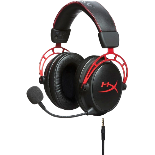 Уцінка навушники HyperX Cloud Alpha (4P5L1AM) Black/Red (Розкрита упаковка, 873775) купити в Україні: Київ, Львів, Хмельницький, Тернопіль, Івано-Франківськ | Низька ціна, відгуки, характеристики від TELEMART фото