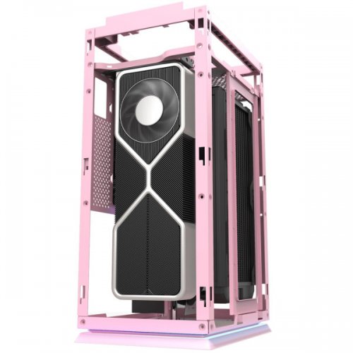 Корпус DarkFlash DLH21 без БЖ Pink (Стан нового, 873788) купити в Україні: Київ, Львів, Хмельницький, Тернопіль, Івано-Франківськ | Перевірка сумісності, низька ціна, відгуки, характеристики від TELEMART фото