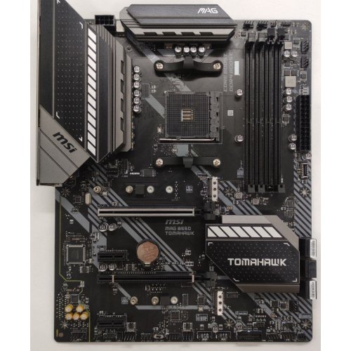Материнська плата MSI MAG B550 TOMAHAWK (sAM4, AMD B550) (Відновлено продавцем, 873813) купити в Україні: Київ, Львів, Хмельницький, Тернопіль, Івано-Франківськ | Перевірка сумісності, низька ціна, відгуки, характеристики від TELEMART фото