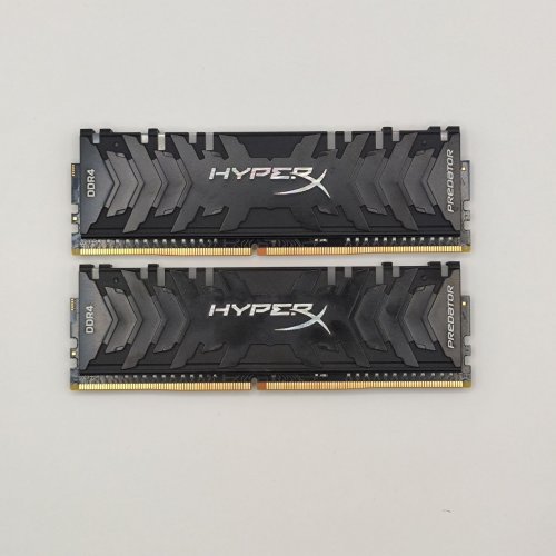Озп HyperX DDR4 16GB (2x8GB) 3200Mhz Predator RGB (HX432C16PB3AK2/16) (Відновлено продавцем, 873815) купити в Україні: Київ, Львів, Хмельницький, Тернопіль, Івано-Франківськ | Перевірка сумісності, низька ціна, відгуки, характеристики від TELEMART фото