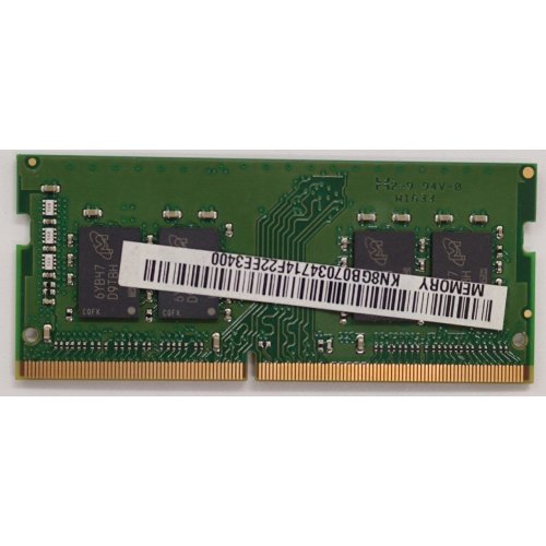 Озп Kingston SODIMM DDR4 8GB 2400Mhz (KCP424SS8/8) (Відновлено продавцем, 873830) купити в Україні: Київ, Львів, Хмельницький, Тернопіль, Івано-Франківськ | Перевірка сумісності, низька ціна, відгуки, характеристики від TELEMART фото