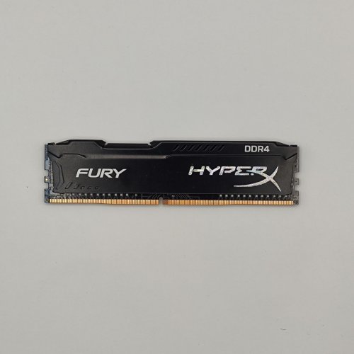 Озп HyperX DDR4 8GB 2666Mhz Fury Black (HX426C16FB2/8) (Відновлено продавцем, 873832) купити в Україні: Київ, Львів, Хмельницький, Тернопіль, Івано-Франківськ | Перевірка сумісності, низька ціна, відгуки, характеристики від TELEMART фото