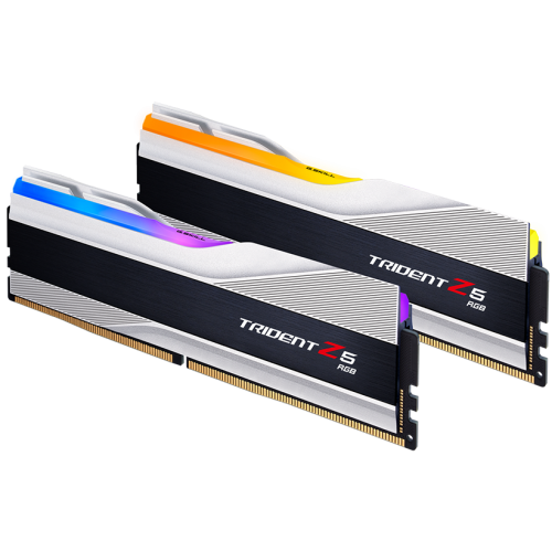 Уцінка озп G.Skill DDR5 32GB (2x16GB) 6000 Mhz Trident Z5 RGB Silver (F5-6000J3636F16GX2-TZ5RS) (нерідна коробка, 873978) купити в Україні: Київ, Львів, Хмельницький, Тернопіль, Івано-Франківськ | Перевірка сумісності, низька ціна, відгуки, характеристики від TELEMART фото