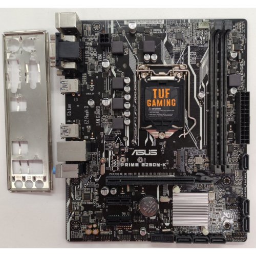 Материнская плата Asus PRIME B250M-K (s1151, Intel B250) (Восстановлено продавцом, 874001) купить в Украине: Киев, Днепр, Харьков, Одесса  | Проверка совместимости, низкая цена, отзывы, характеристики от TELEMART фото