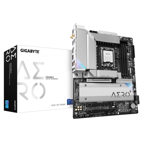 Материнська плата Gigabyte Z790 AERO G (s1700, Intel Z790) (Відновлено продавцем, 874014) купити в Україні: Київ, Львів, Хмельницький, Тернопіль, Івано-Франківськ | Перевірка сумісності, низька ціна, відгуки, характеристики від TELEMART фото