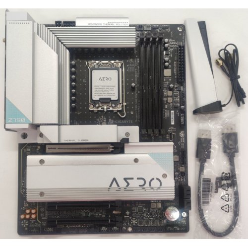 Материнська плата Gigabyte Z790 AERO G (s1700, Intel Z790) (Відновлено продавцем, 874014) купити в Україні: Київ, Львів, Хмельницький, Тернопіль, Івано-Франківськ | Перевірка сумісності, низька ціна, відгуки, характеристики від TELEMART фото
