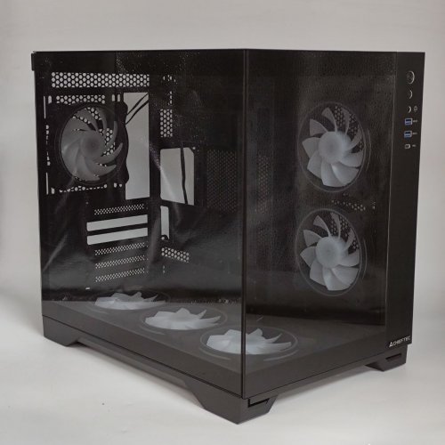 Корпус CHIEFTEC VISIO Tempered Glass без БП (GM-30B-TG-OP) Black (Восстановлено продавцом, 874052) купить в Украине: Киев, Днепр, Харьков, Одесса  | Проверка совместимости, низкая цена, отзывы, характеристики от TELEMART фото