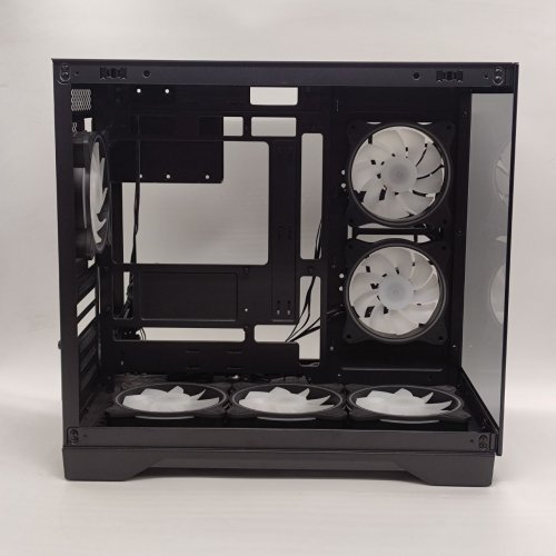 Корпус CHIEFTEC VISIO Tempered Glass без БП (GM-30B-TG-OP) Black (Восстановлено продавцом, 874052) купить в Украине: Киев, Днепр, Харьков, Одесса  | Проверка совместимости, низкая цена, отзывы, характеристики от TELEMART фото