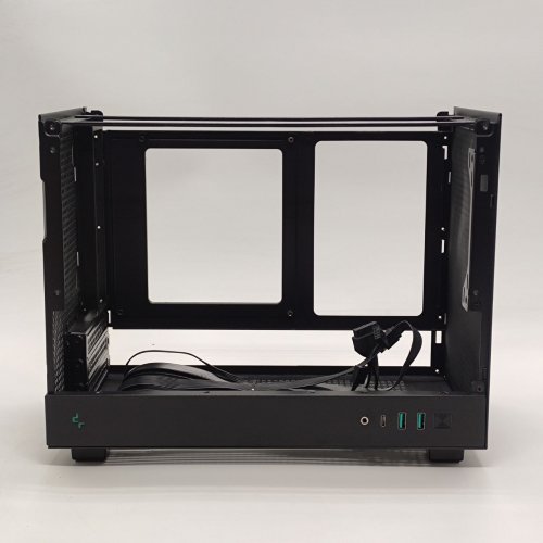 Корпус Deepcool CH160 Tempered Glass без БП (R-CH160-BKNGI0-G-1) Black (Восстановлено продавцом, 874053) купить в Украине: Киев, Днепр, Харьков, Одесса  | Проверка совместимости, низкая цена, отзывы, характеристики от TELEMART фото