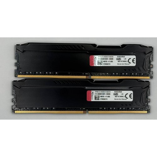 Озп HyperX DDR4 8GB 2666Mhz Fury Black (HX426C16FB2/8) (Відновлено продавцем, 874146) купити в Україні: Київ, Львів, Хмельницький, Тернопіль, Івано-Франківськ | Перевірка сумісності, низька ціна, відгуки, характеристики від TELEMART фото