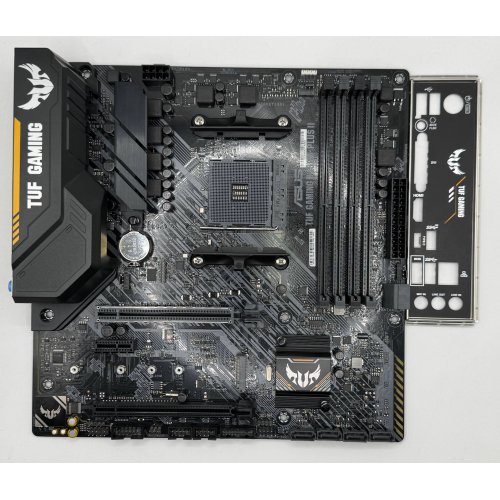Материнська плата Asus TUF Gaming B450M-Plus II (sAM4, AMD B450) (Відновлено продавцем, 874192) купити в Україні: Київ, Львів, Хмельницький, Тернопіль, Івано-Франківськ | Перевірка сумісності, низька ціна, відгуки, характеристики від TELEMART фото