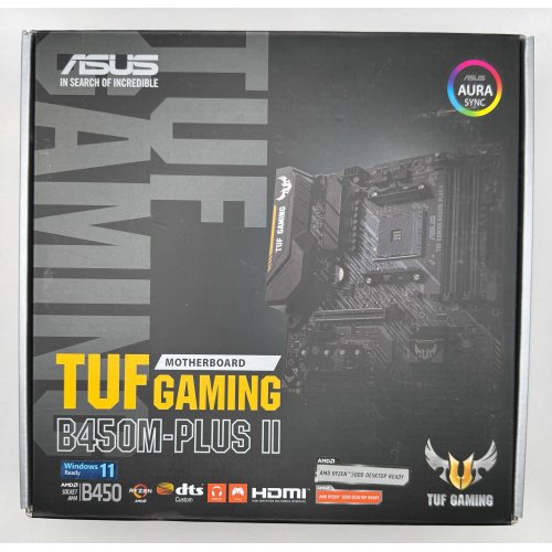 Материнська плата Asus TUF Gaming B450M-Plus II (sAM4, AMD B450) (Відновлено продавцем, 874192) купити в Україні: Київ, Львів, Хмельницький, Тернопіль, Івано-Франківськ | Перевірка сумісності, низька ціна, відгуки, характеристики від TELEMART фото