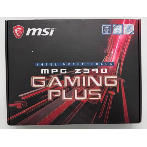 Материнська плата MSI MPG Z390 GAMING PLUS (s1151-v2, Intel Z390) (Відновлено продавцем, 874194) купити в Україні: Київ, Львів, Хмельницький, Тернопіль, Івано-Франківськ | Перевірка сумісності, низька ціна, відгуки, характеристики від TELEMART фото