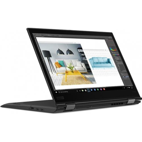 Продати Ноутбук Lenovo ThinkPad X1 Yoga 3Gen (20LD002KRT) Black за Trade-In у інтернет-магазині Телемарт - Київ, Дніпро, Україна фото