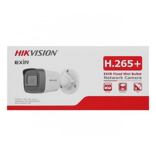 IP-камера Hikvision DS-2CD1041G0-I 4MP 2.8mm (99-00019935) купити в Україні: Київ, Львів, Хмельницький, Тернопіль, Івано-Франківськ | Низька ціна, відгуки, характеристики від TELEMART фото