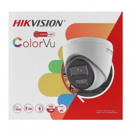 IP-камера Hikvision DS-2CD1347G2H-LIUF 4MP 2.8mm (99-00017759) купити в Україні: Київ, Львів, Хмельницький, Тернопіль, Івано-Франківськ | Низька ціна, відгуки, характеристики від TELEMART фото