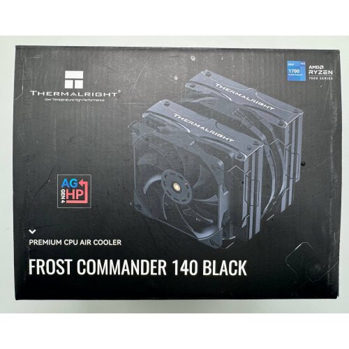 Кулер Thermalright Frost Commander 140 Black (Відновлено продавцем, 874482) купити в Україні: Київ, Львів, Хмельницький, Тернопіль, Івано-Франківськ | Перевірка сумісності, низька ціна, відгуки, характеристики від TELEMART фото