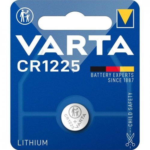 Батарейка Varta CR1225 Lithium 1шт (06225101401) купить в Украине: Киев, Днепр, Харьков, Одесса  | Низкая цена, отзывы, характеристики от TELEMART фото