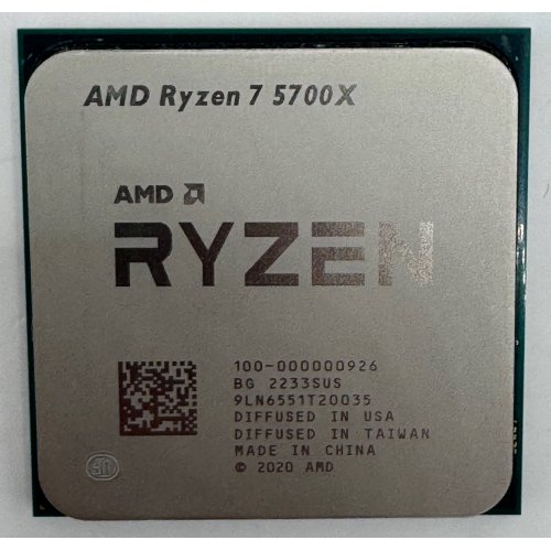 Процессор AMD Ryzen 7 5700X 3.4(4.6)GHz 32MB sAM4 Tray (100-000000926) (Восстановлено продавцом, 874489) купить в Украине: Киев, Днепр, Харьков, Одесса  | Проверка совместимости, низкая цена, отзывы, характеристики от TELEMART фото