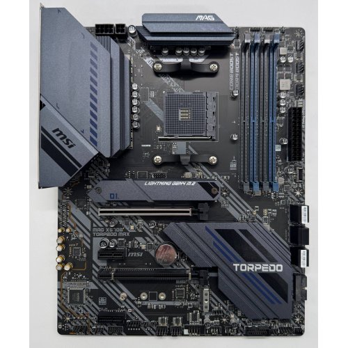 Материнська плата MSI MAG X570S TORPEDO MAX (sAM4, AMD X570) (Відновлено продавцем, 874491) купити в Україні: Київ, Львів, Хмельницький, Тернопіль, Івано-Франківськ | Перевірка сумісності, низька ціна, відгуки, характеристики від TELEMART фото
