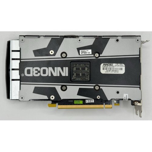 Відеокарта Inno3D GeForce GTX 1660 Twin X2 OC RGB 6144MB (N16602-06D5X-1521VA15LB) (Відновлено продавцем, 874501) купити в Україні: Київ, Львів, Хмельницький, Тернопіль, Івано-Франківськ | Перевірка сумісності, низька ціна, відгуки, характеристики від TELEMART фото