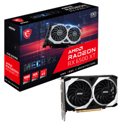 Видеокарта MSI Radeon RX 6500 XT MECH 2X OC 4096MB (RX 6500 XT MECH 2X 4G OC) (Восстановлено продавцом, 874511)