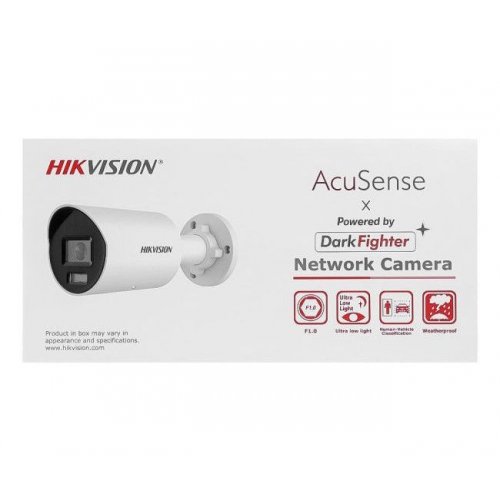 IP-камера з мікрофоном Hikvision DS-2CD2086G2H-IU (eF) 8MP 2.8mm (99-00019945) купити в Україні: Київ, Львів, Хмельницький, Тернопіль, Івано-Франківськ | Низька ціна, відгуки, характеристики від TELEMART фото