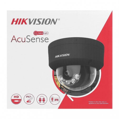 IP-камера з мікрофоном Hikvision DS-2CD2143G2-LIS2U 4MP 2.8mm (99-00020391) Black купити в Україні: Київ, Львів, Хмельницький, Тернопіль, Івано-Франківськ | Низька ціна, відгуки, характеристики від TELEMART фото
