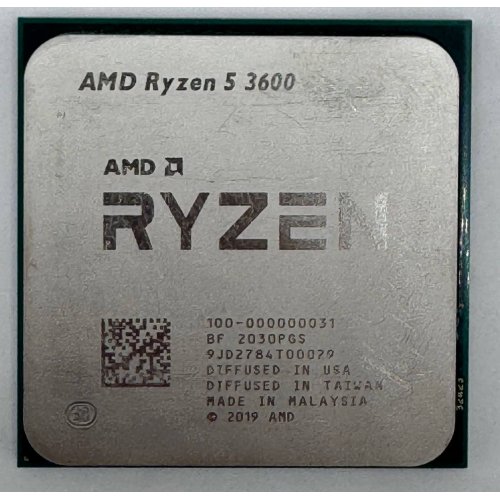 Процесор AMD Ryzen 5 3600 3.6(4.2)GHz 32MB sAM4 Tray (100-000000031) (Відновлено продавцем, 874626) купити в Україні: Київ, Львів, Хмельницький, Тернопіль, Івано-Франківськ | Перевірка сумісності, низька ціна, відгуки, характеристики від TELEMART фото
