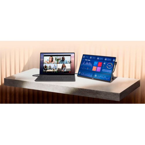 Монитор Asus 16" ZenScreen MQ16FC (90LM0CNV-B01N71) Black купить в Украине: Киев, Днепр, Харьков, Одесса  | Низкая цена, отзывы, характеристики от TELEMART фото