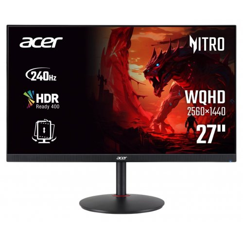 Уценка монитор Acer 27" Nitro XV272UW2bmiiprx (UM.HX2EE.201) Black (Повреждена упаковка, 874669) купить в Украине: Киев, Днепр, Харьков, Одесса  | Низкая цена, отзывы, характеристики от TELEMART фото