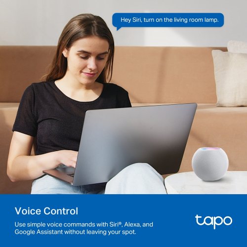 Розумна Wi-Fi-розетка з моніторингом енергоспоживання TP-LINK Tapo P110M купити в Україні: Київ, Львів, Хмельницький, Тернопіль, Івано-Франківськ | Низька ціна, відгуки, характеристики від TELEMART фото