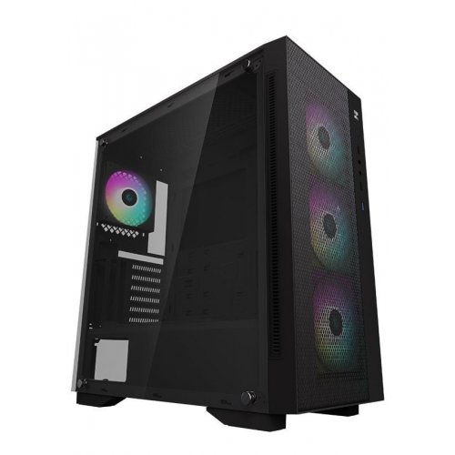 Корпус Deepcool MATREXX 55 MESH ADD-RGB 4F Tempered Glass без БЖ (DP-ATX-MATREXX55-MESH-AR-4F) Black (Відновлено продавцем, 874704) купити в Україні: Київ, Львів, Хмельницький, Тернопіль, Івано-Франківськ | Перевірка сумісності, низька ціна, відгуки, характеристики від TELEMART фото
