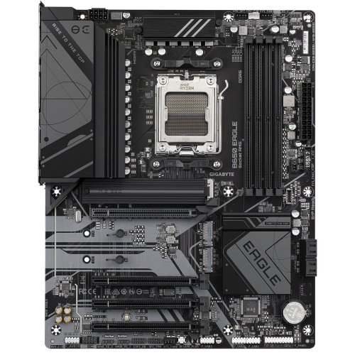 Уценка материнская плата Gigabyte B650 EAGLE (sAM5, AMD B650) (Вскрытая упаковка, 874714) купить в Украине: Киев, Днепр, Харьков, Одесса  | Проверка совместимости, низкая цена, отзывы, характеристики от TELEMART фото