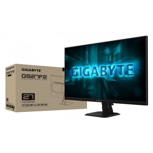Монітор Gigabyte 27" GS27F2 Black купити в Україні: Київ, Львів, Хмельницький, Тернопіль, Івано-Франківськ | Низька ціна, відгуки, характеристики від TELEMART фото