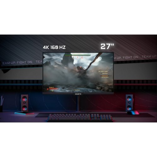 Монітор Gigabyte 27" G27UP Black купити в Україні: Київ, Львів, Хмельницький, Тернопіль, Івано-Франківськ | Низька ціна, відгуки, характеристики від TELEMART фото