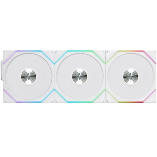 Набор кулеров для корпуса Lian Li Uni Fan TL Wireless 120 Reverse Blade 3 in 1 (G99.12RTL1W3W.00) White купить в Украине: Киев, Днепр, Харьков, Одесса  | Проверка совместимости, низкая цена, отзывы, характеристики от TELEMART фото