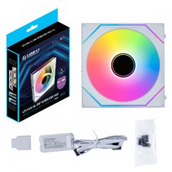 Кулер для корпуса Lian Li Uni Fan SL-INF Wireless 140 (G99.14SLIN1W1W.00) White