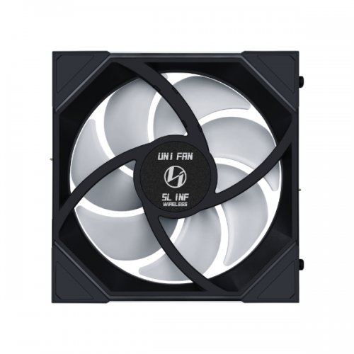 Кулер для корпуса Lian Li Uni Fan SL-INF Wireless 140 Reverse Blade (G99.14RSLIN1W1B.00) Black купить в Украине: Киев, Днепр, Харьков, Одесса  | Проверка совместимости, низкая цена, отзывы, характеристики от TELEMART фото