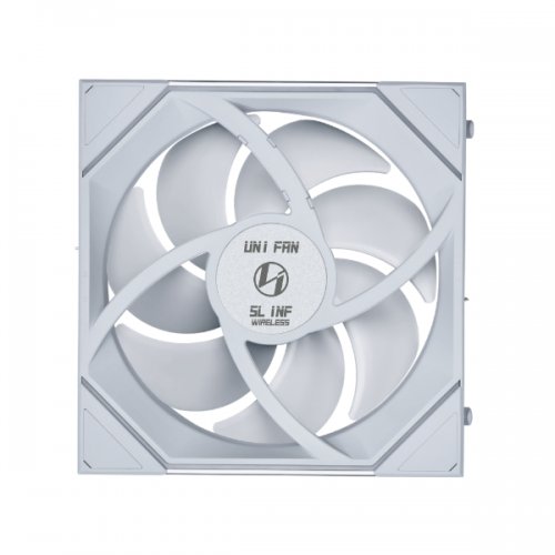 Кулер для корпуса Lian Li Uni Fan SL-INF Wireless 140 Reverse Blade (G99.14RSLIN1W1W.00) White купить в Украине: Киев, Днепр, Харьков, Одесса  | Проверка совместимости, низкая цена, отзывы, характеристики от TELEMART фото