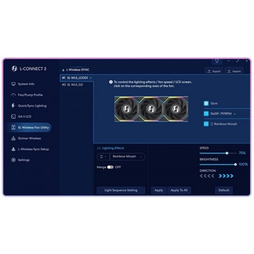 Контроллер Lian Li L-Wireless Controller (G89.RF-T-B.02) Black купить в Украине: Киев, Днепр, Харьков, Одесса  | Низкая цена, отзывы, характеристики от TELEMART фото