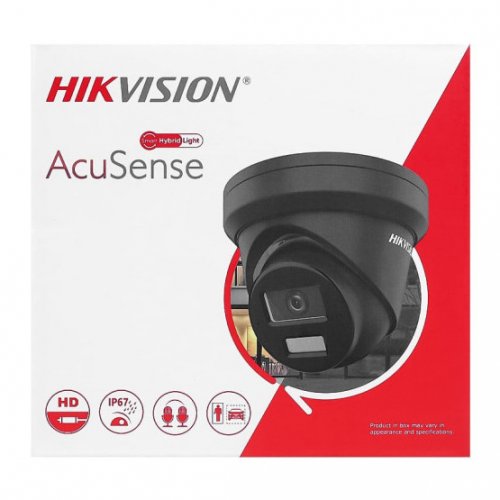 IP-камера з мікрофоном Hikvision DS-2CD2383G2-LI2U 8MP 2.8mm (99-00019951) Black купити в Україні: Київ, Львів, Хмельницький, Тернопіль, Івано-Франківськ | Низька ціна, відгуки, характеристики від TELEMART фото