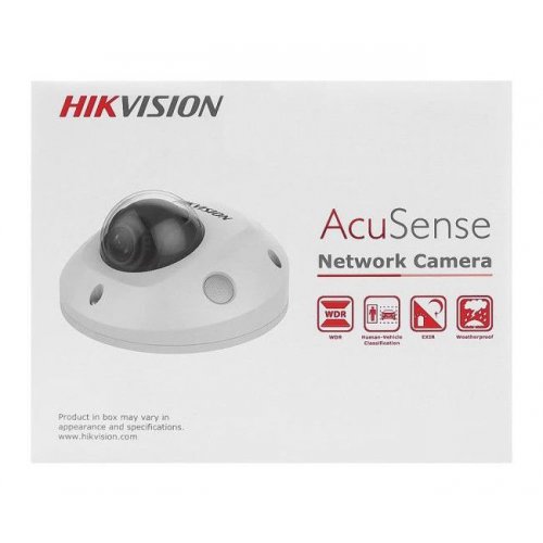 IP-камера з мікрофоном Hikvision DS-2CD2523G2-IS(D) 2MP 2.8mm (99-00010059) купити в Україні: Київ, Львів, Хмельницький, Тернопіль, Івано-Франківськ | Низька ціна, відгуки, характеристики від TELEMART фото