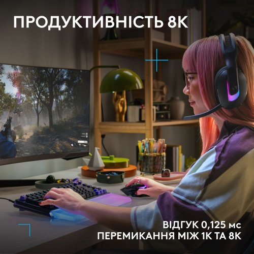Клавиатура Logitech G512 X Mechanical Tactile (920-013934) Black купить в Украине: Киев, Днепр, Харьков, Одесса  | Низкая цена, отзывы, характеристики от TELEMART фото